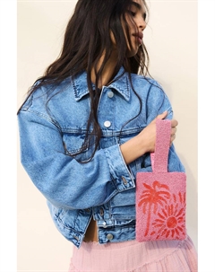 Сумочка из бисера, розовый Pull & bear