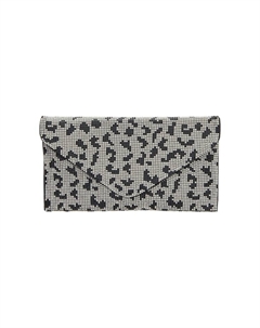 Клатч, серебряный Faina