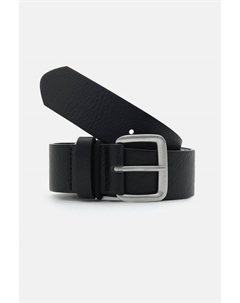 Ремень из искусственной кожи с пряжкой, черный Pull & bear
