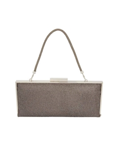 Клатч, цвет dark grey Faina