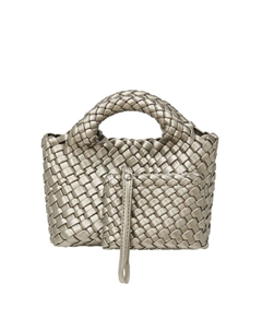 Наплечная сумка, серебряный Faina