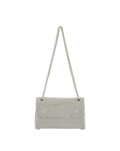 Наплечная сумка, серебряный Faina
