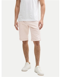 Шорты из ткани обычного кроя 1044715, бежевый Tom tailor