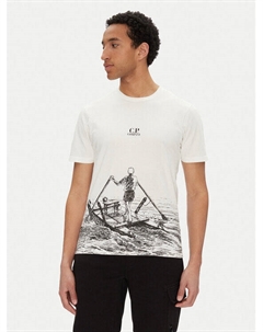 Футболка обычного кроя 18CMTS318A005431G, белый C.p. company