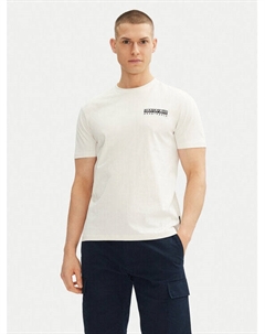 Футболка обычного кроя S-Vignoni Back SS NP0A4ILXN1A1, белый Napapijri