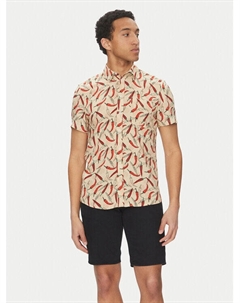 Рубашка обычного кроя 20718428, бежевый Blend