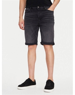 Облегающие джинсовые шорты 50539932, черный Hugo