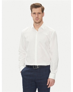 Рубашка облегающего кроя Kenno 50539707, белый Hugo