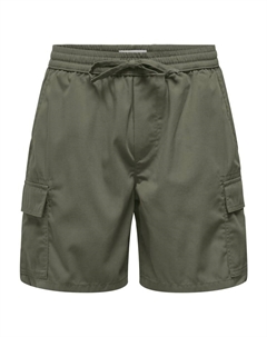 Тканевые шорты, зеленый Only & sons