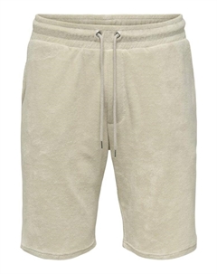 Тканевые шорты, светло-серый Only & sons