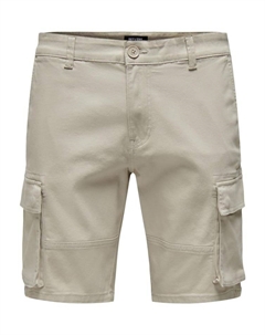 Тканевые шорты, серый Only & sons