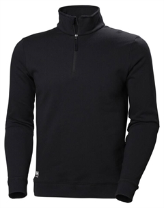 Пуловер Manchester Half Zip, черный Helly hansen