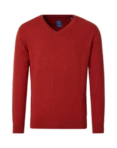 Пуловер, красный Redmond