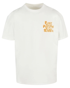 Футболка Funky Pineapple Oversized T-Shirt, белый Merchcode