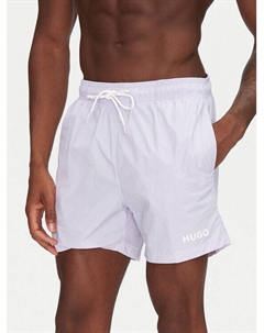 Плавки-Шорты обычного кроя Haiti 50469312, фиолетовый Hugo