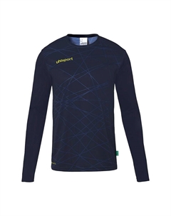 Функциональный лонгслив , цвет marine/fluo gelb Uhlsport