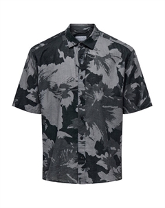 Свободная рубашка Caiden 22032123, серый Only & sons