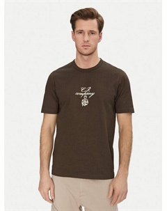 Футболка обычного кроя 18CMTS109A110301W, зеленый C.p. company