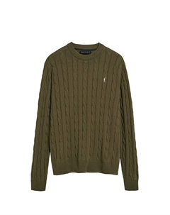 Пуловер, цвет sagegrün Polo club