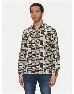 Рубашка обычного кроя QA5095 T4360, мультиколор Liu jo