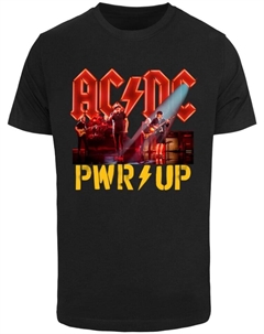 Футболка ACDC PWRUP Stage Lights T-Shirt, черный Merchcode