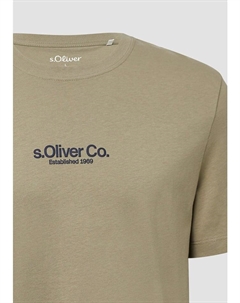 Футболка, оливковый S.oliver