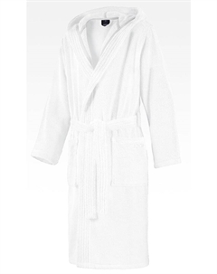 Халат, цвет bademantel herren-kapuze 46/48, weiß Joop