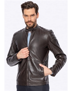 Кожаная куртка, темно-коричневый Wittchen