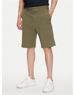 Шорты из ткани обычного кроя Dante242 50510605, зеленый Hugo