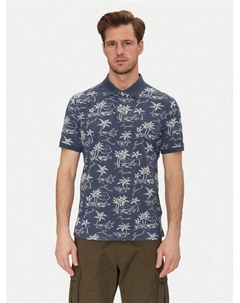 Рубашка поло стандартный крой 2014058, синий Gant