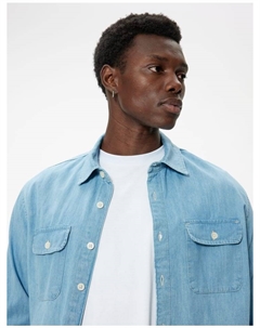 Джинсовая куртка, цвет hellindigo Koton