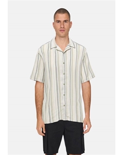 Рубашка, зеленый Only & sons