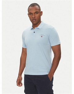 Рубашка поло стандартный крой Elbas NP0A4GB4, голубой Napapijri