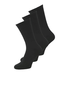 Носки для отдыха "JACCHARLES TENNIS SOCK 3 PACK NOOS" (упаковка, 3 пары), черный Jack & jones