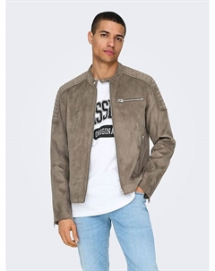 Куртка, серо-коричневый Only & sons