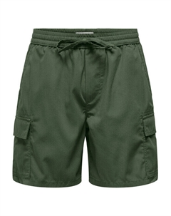 Облегающие спортивные шорты Kal 22034462, зеленый Only & sons