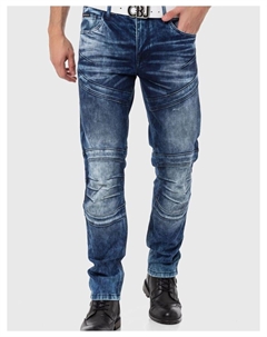 Джинсы, синий Cipo&baxx
