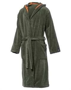 Халат, цвет bademantel herren-kapuze 46/48, oliv Joop