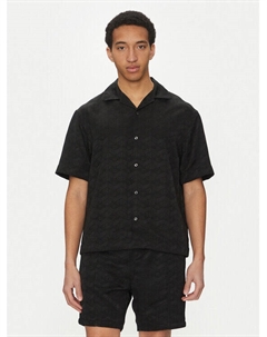 Рубашка оверсайз Espino 50539288, черный Hugo