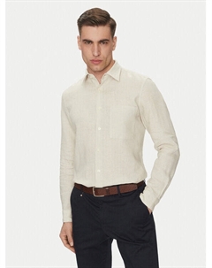 Рубашка обычного кроя 523 7428 42318, бежевый Marc o'polo