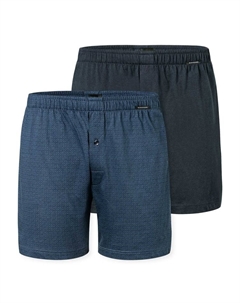 Трусы боксеры, темно-синий Schiesser