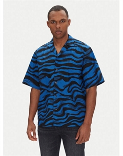 Свободная рубашка Eligino 50539143, синий Hugo