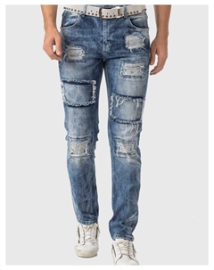 Джинсы, синий Cipo&baxx