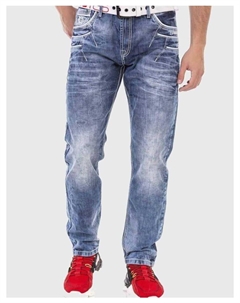 Джинсы, синий Cipo&baxx