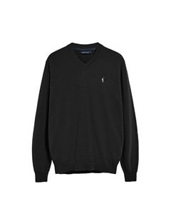 Пуловер, черный Polo club