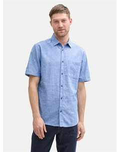 Рубашка обычного кроя 1045098, синий Tom tailor