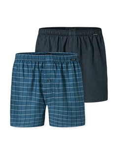 Трусы боксеры, цвет dunkelblau/blau Schiesser