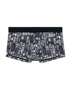 Трусы боксеры, цвет dark grey print Hom