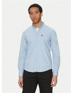 Рубашка облегающего кроя Evito 50479302, голубой Hugo