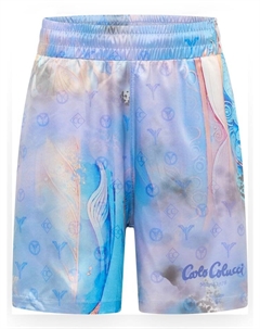 Тканевые шорты, синий Carlo colucci